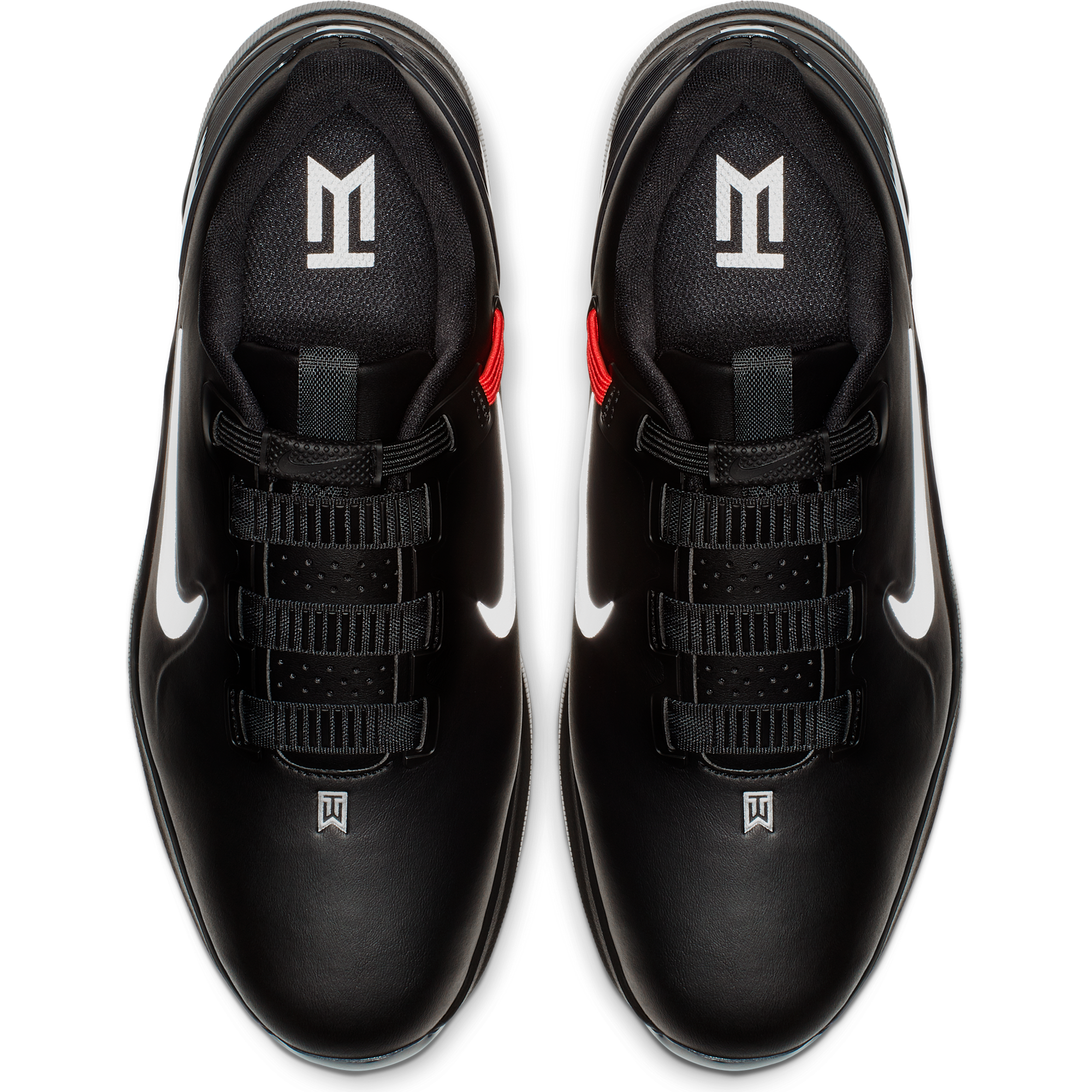 Men's TW71 FastFit Spiked Golf Shoe - Black | NIKE | Golf Shoes